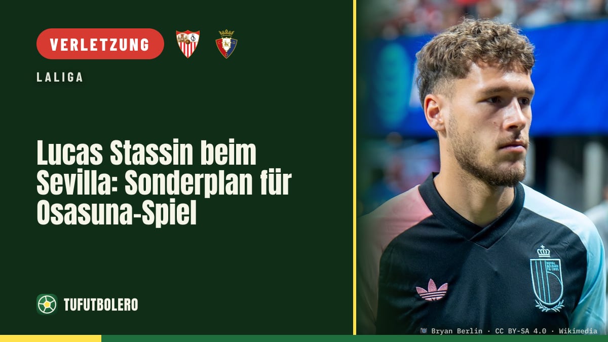 Lucas Stassin beim Sevilla: Sonderplan für Osasuna-Spiel