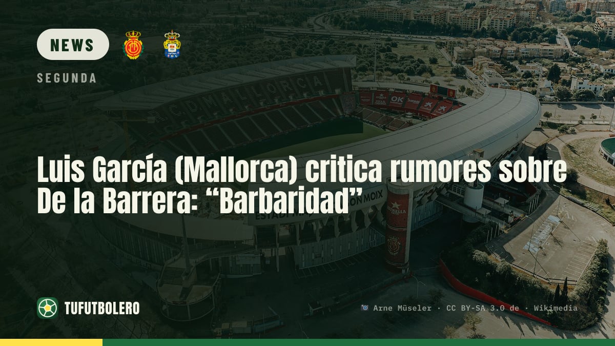Luis García (Mallorca) watscht Gerüchte um De la Barrera ab