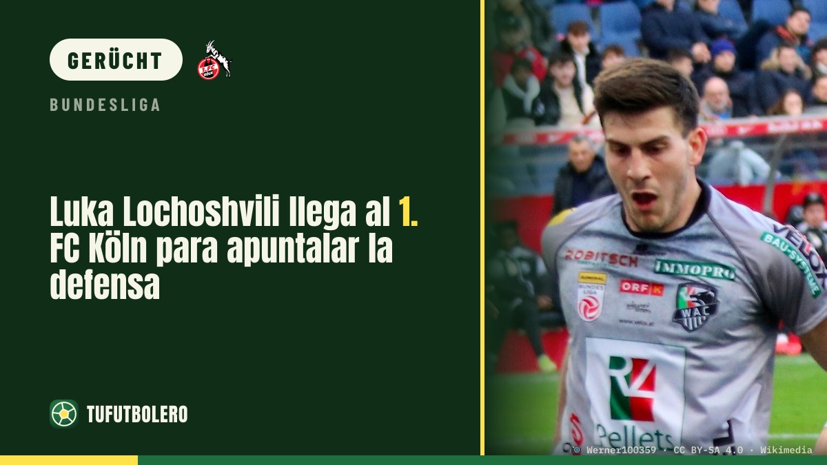 Luka Lochoshvili kommt zum 1. FC Köln, um die Abwehr zu stabilisieren