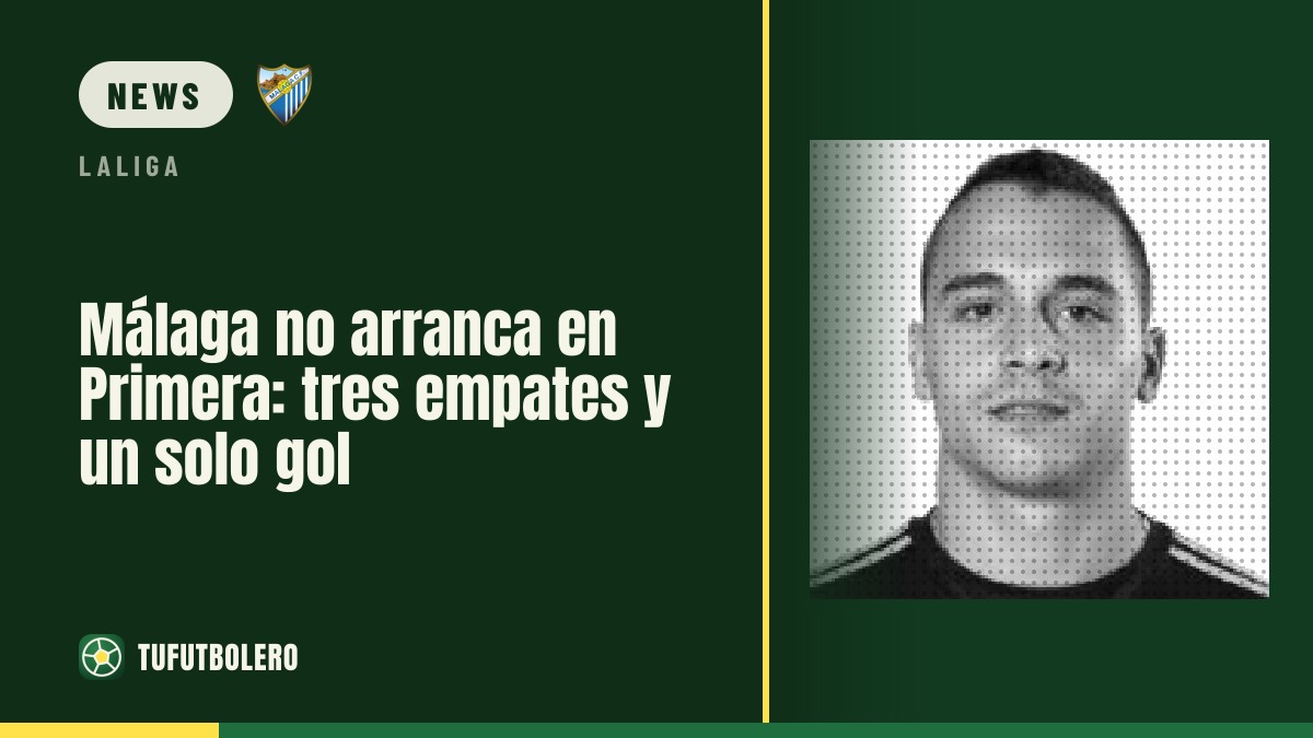 Málaga startet schlecht in der Primera: drei Punkte nach sieben Spielen