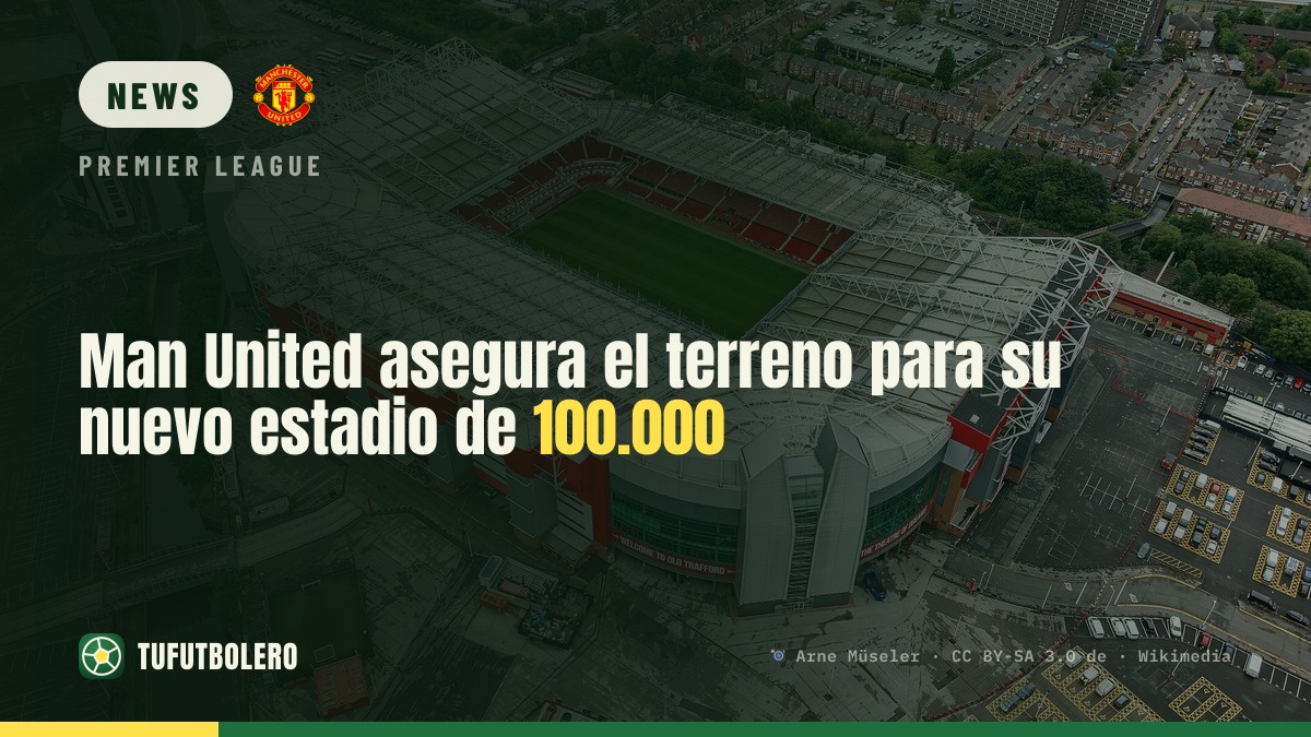 Man United sichert das Gelände für den neuen 100.000er-Stadionbau
