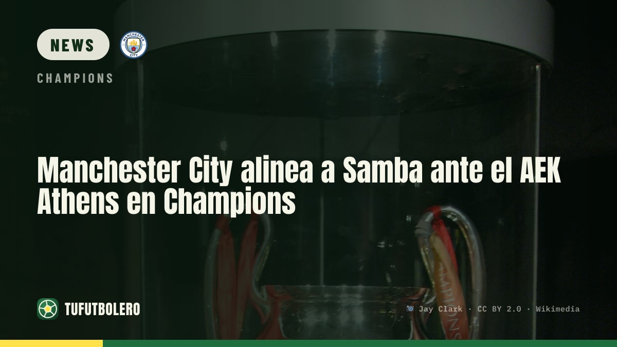 Manchester City startet Samba (17) gegen AEK Athen in der Champions League
