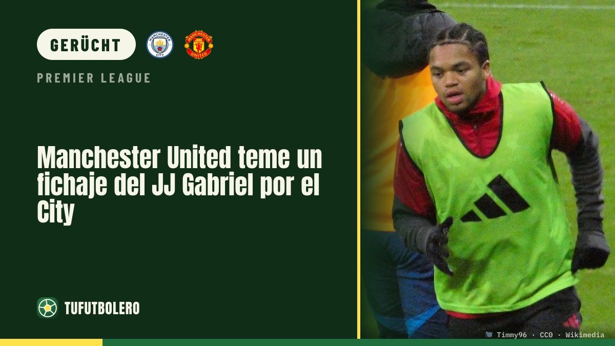 Man Utd fürchtet: JJ Gabriel könnte zum City wechseln
