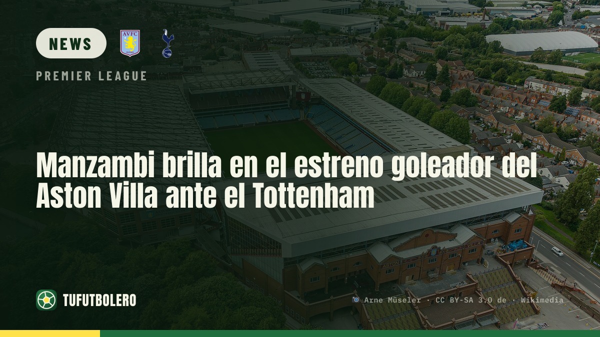 Manzambi sticht: Aston Villa schlägt Tottenham zum ersten Liga-Erfolg