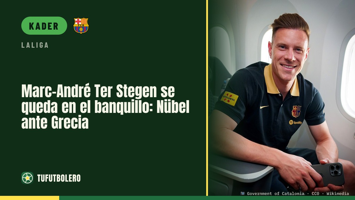 Marc-André Ter Stegen auf der Bank: Nübel startet gegen Griechenland