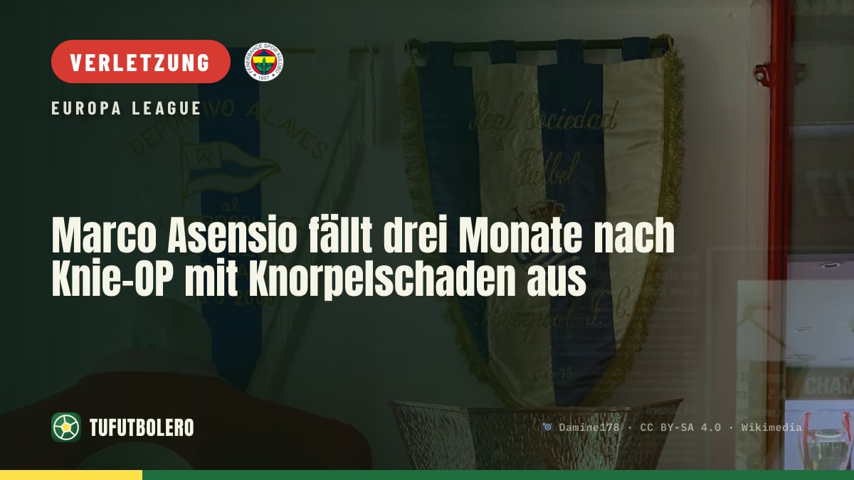 Marco Asensio fällt drei Monate nach Knie-OP mit Knorpelschaden aus