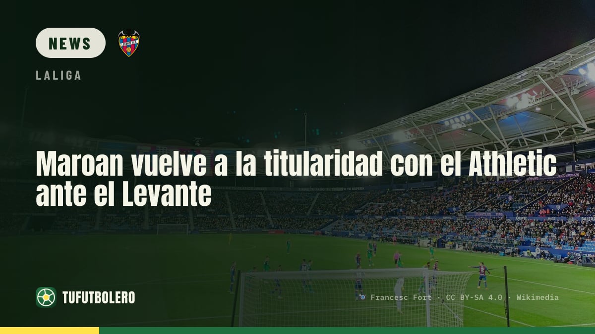 Maroan soll beim Athletic gegen Levante wieder von Beginn an spielen
