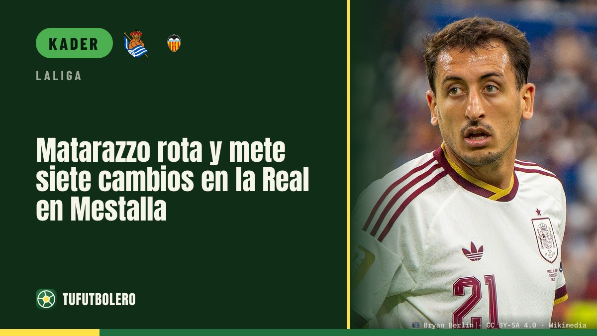 Matarazzo rotiert kräftig: sieben Änderungen bei Real in Mestalla
