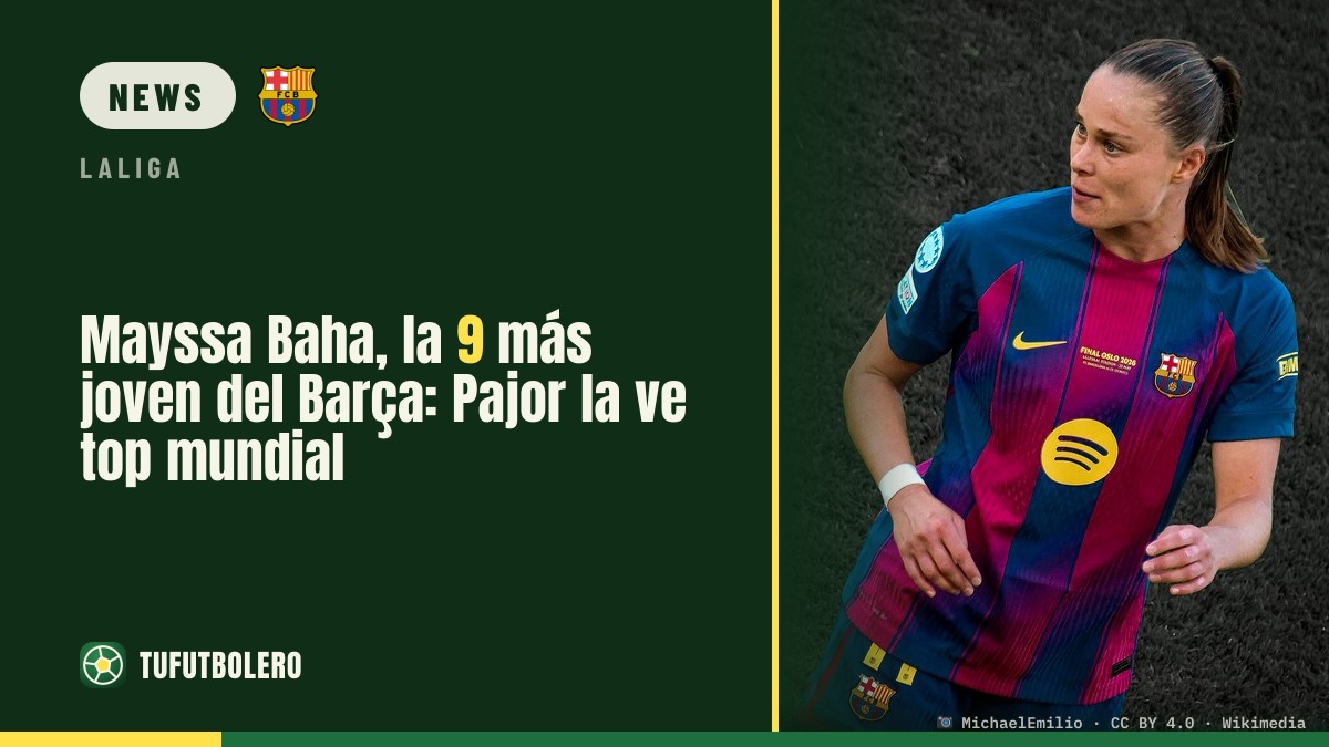 Mayssa Baha, Barças jüngste Neun: Pajor sieht sie als Weltklasse