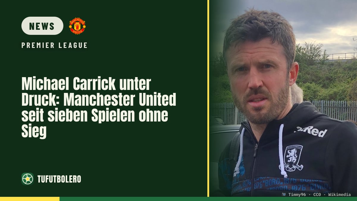 Michael Carrick unter Druck: Manchester United seit sieben Spielen ohne Sieg