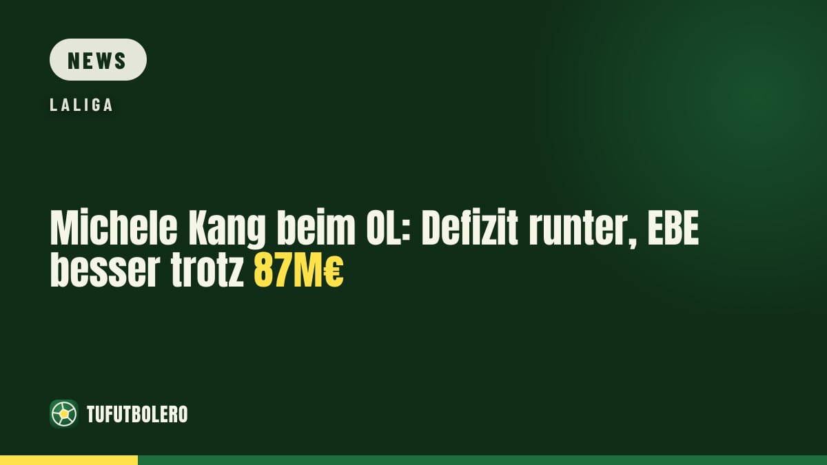 Michele Kang beim OL: Defizit runter, EBE besser trotz 87M€
