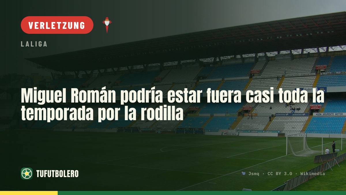 Miguel Román droht wegen Knieproblemen den Rest der Saison zu verpassen