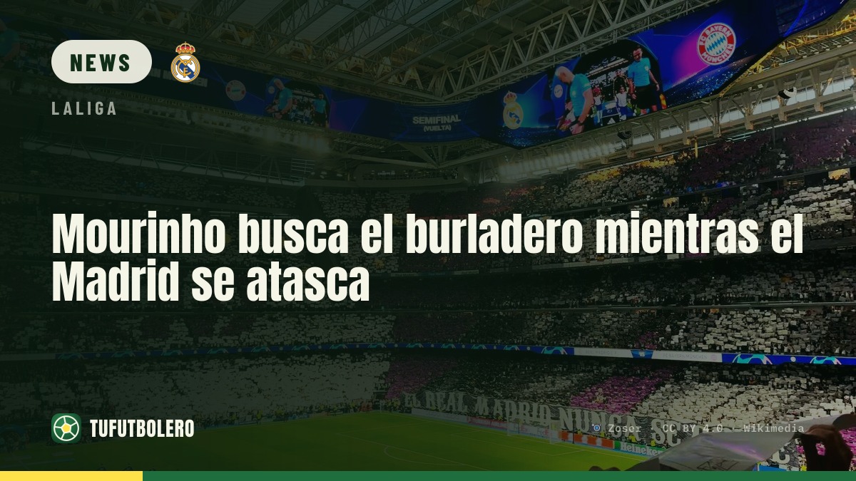 Mourinho sucht ein „burladero“, während Real Madrid strauchelt