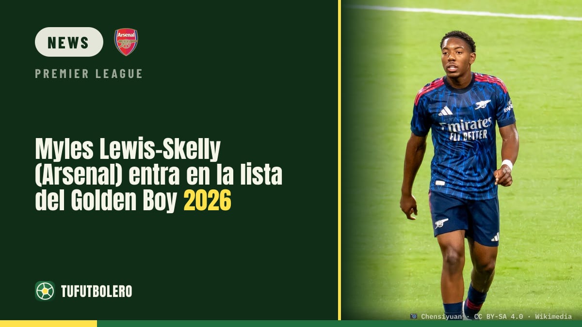 Myles Lewis-Skelly (Arsenal) in der Golden-Boy-Shortlist 2026