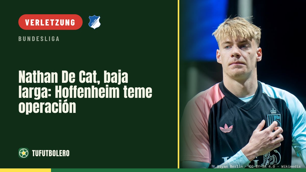 Nathan De Cat droht langer Ausfall: Hoffenheim fürchtet OP