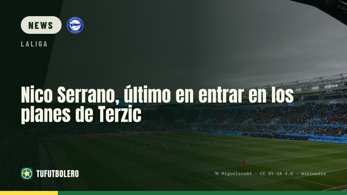 Nico Serrano ist der Letzte in Terzics Plan