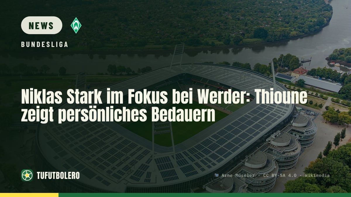 Niklas Stark im Fokus bei Werder: Thioune zeigt persönliches Bedauern