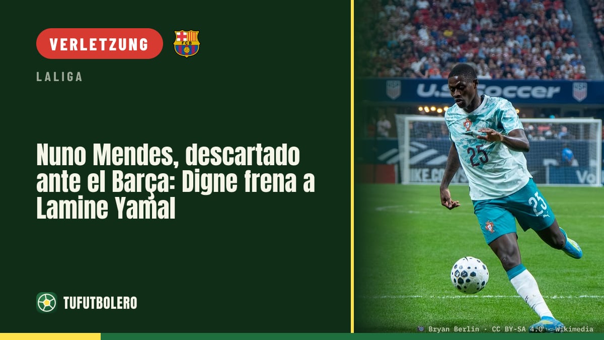 Nuno Mendes gegen Barça wohl nicht dabei: Digne muss Lamine Yamal stoppen