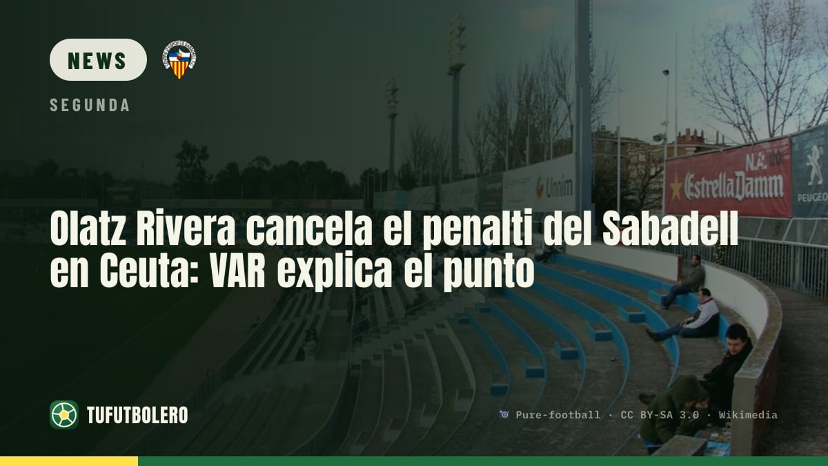 Olatz Rivera hebt den Elfmeter des Sabadell in Ceuta auf: VAR erklärt den Auftreffpunkt