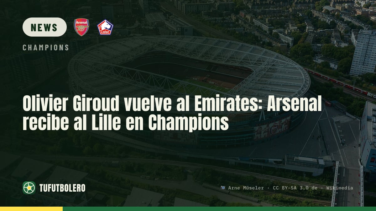 Olivier Giroud kehrt ins Emirates zurück: Arsenal gegen Lille in der CL