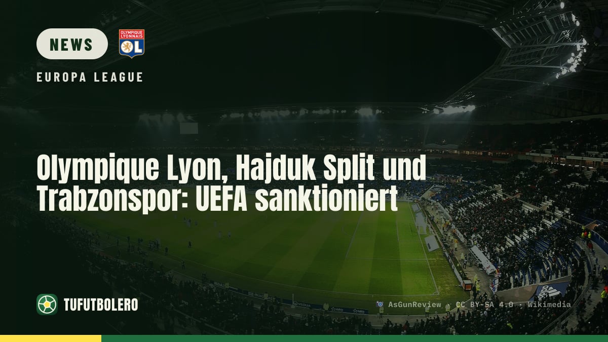 Olympique Lyon, Hajduk Split und Trabzonspor: UEFA sanktioniert