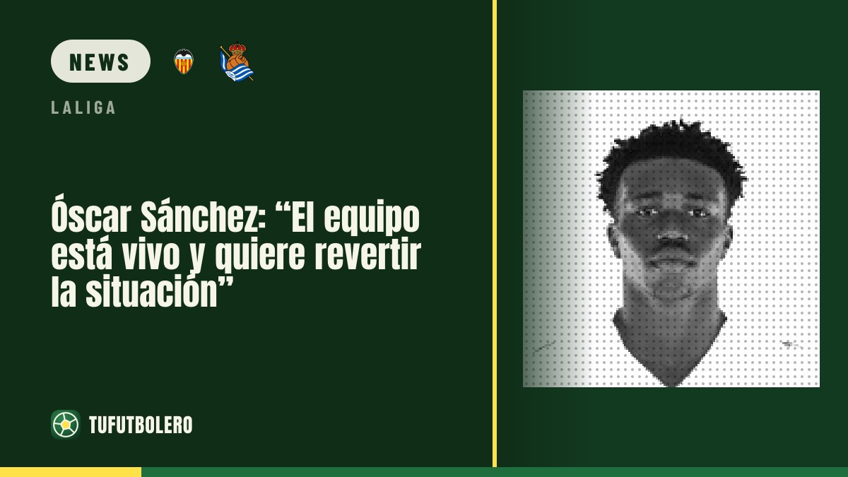 Óscar Sánchez: „Das Team ist lebendig und will die Lage drehen“