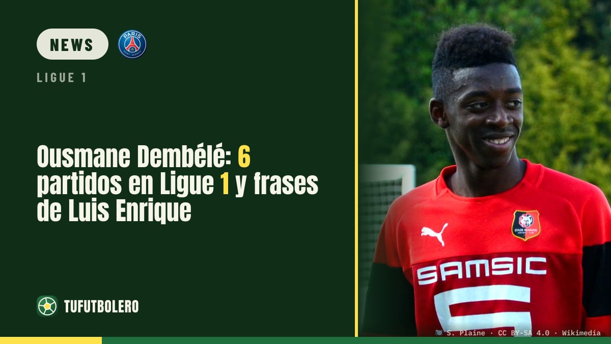 Ousmane Dembélé: stark schwankende Ligue-1-Minuten und Luis Enriques Ziel