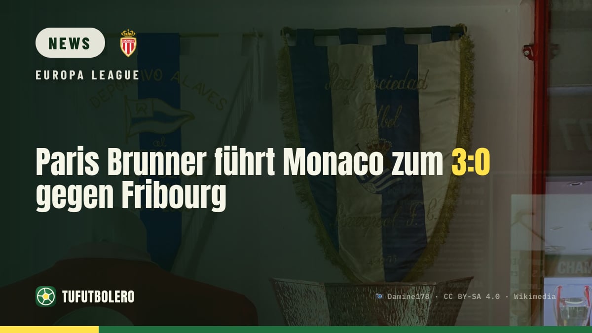 Paris Brunner führt Monaco zum 3:0 gegen Fribourg
