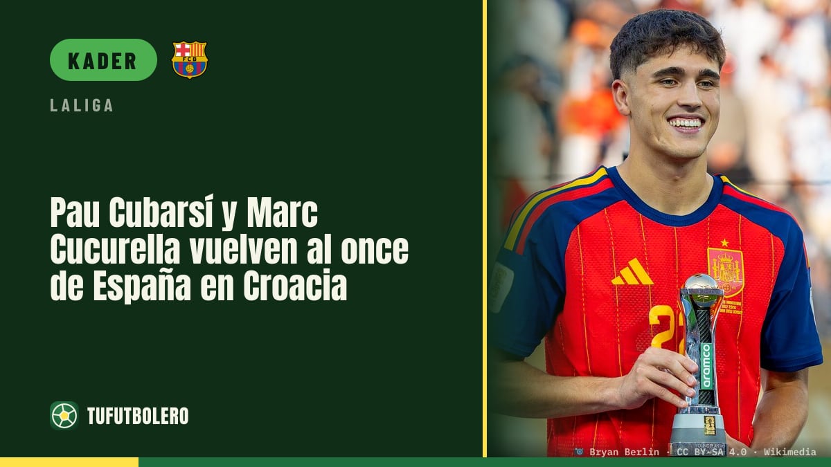 Pau Cubarsí und Marc Cucurella zurück im Spanien-Startelf gegen Kroatien