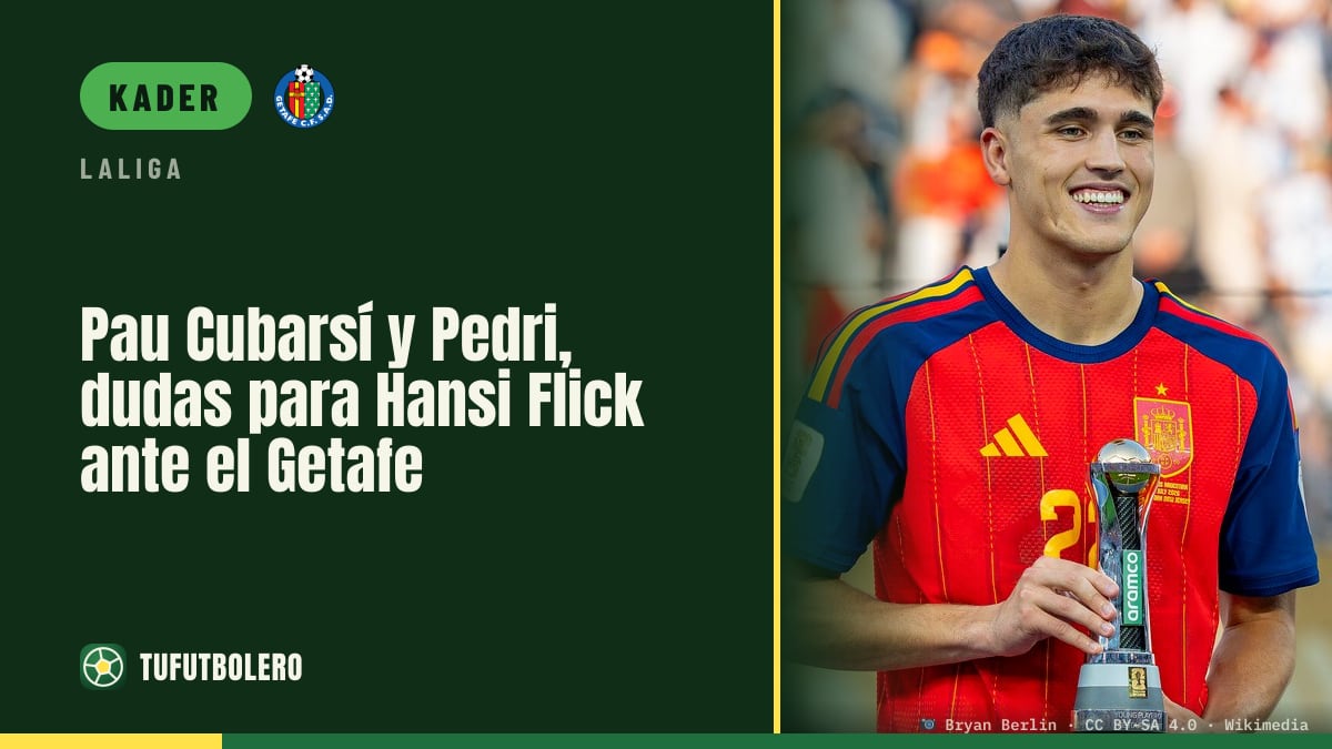 Pau Cubarsí und Pedri: Hansi Flick schwankt gegen Getafe