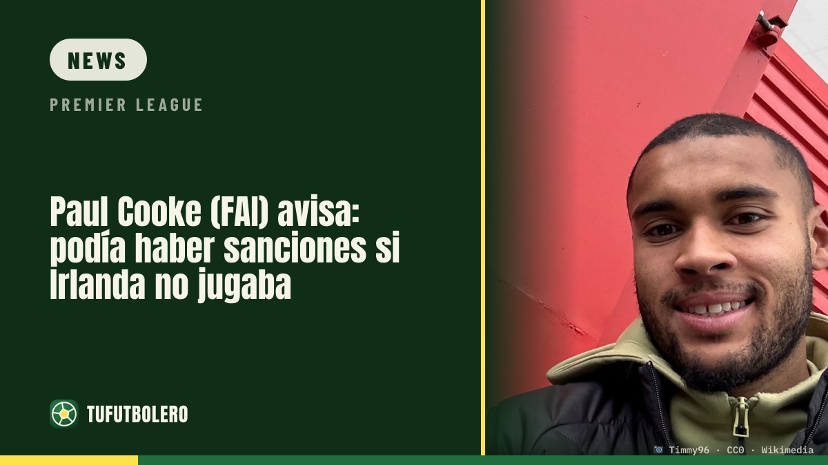 Paul Cooke (FAI) warnt: mögliche Sanktionen, falls Irland nicht gegen Israel spielt