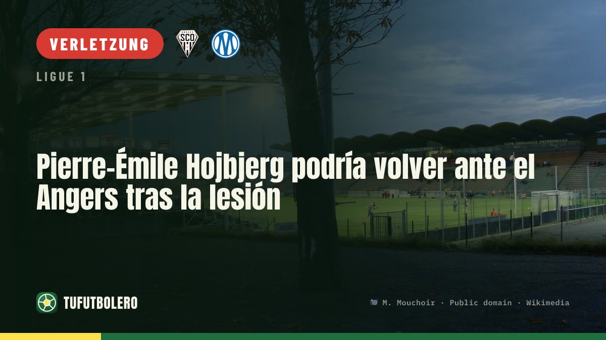 Pierre-Émile Hojbjerg könnte nach dem Muskelfaserriss gegen Angers zurückkehren