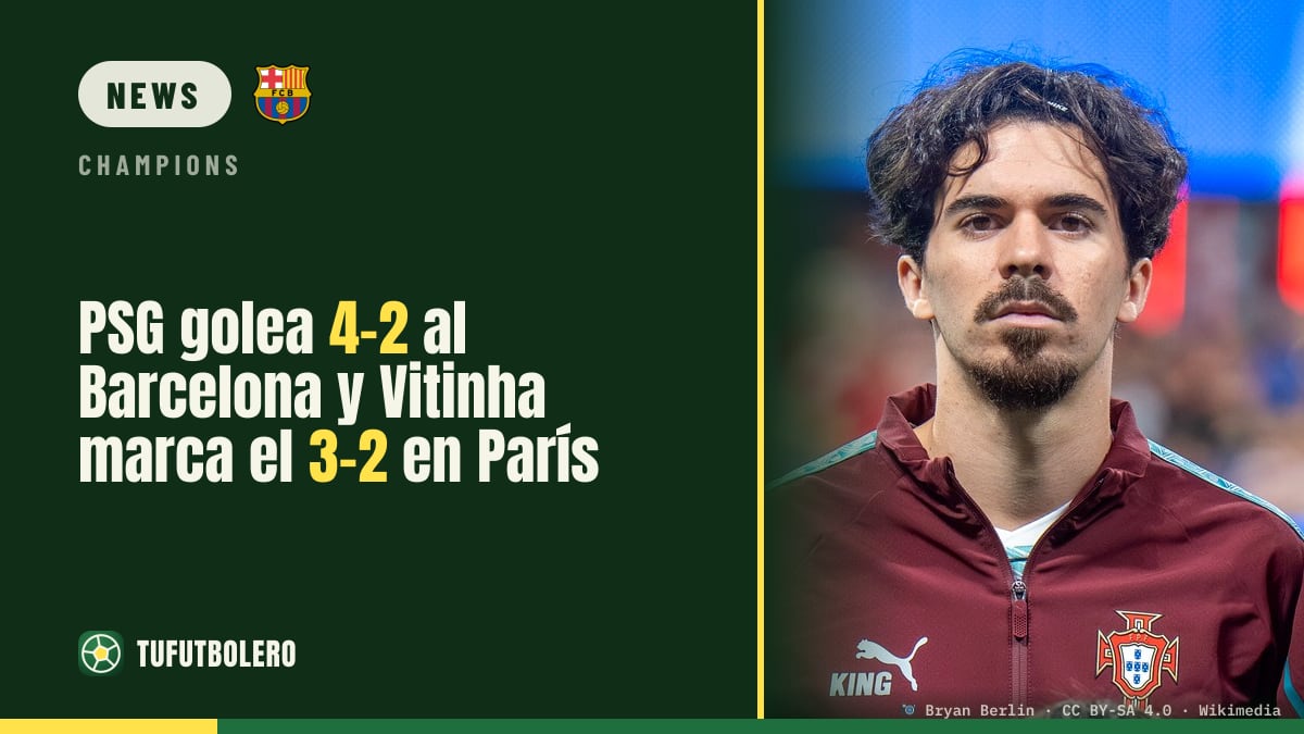 PSG gewinnt 4:2 gegen Barcelona: Vitinha schießt den späten Treffer in Paris