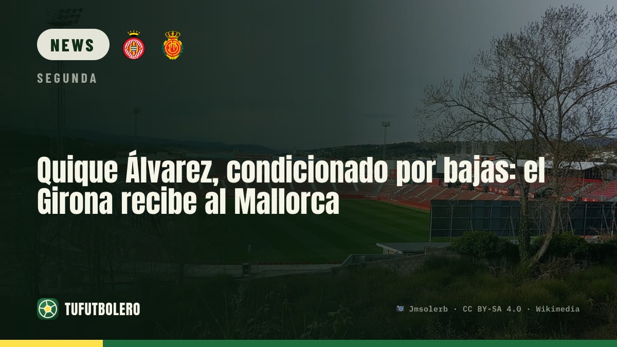 Quique Álvarez mit Personalproblemen: Girona empfängt den Mallorca