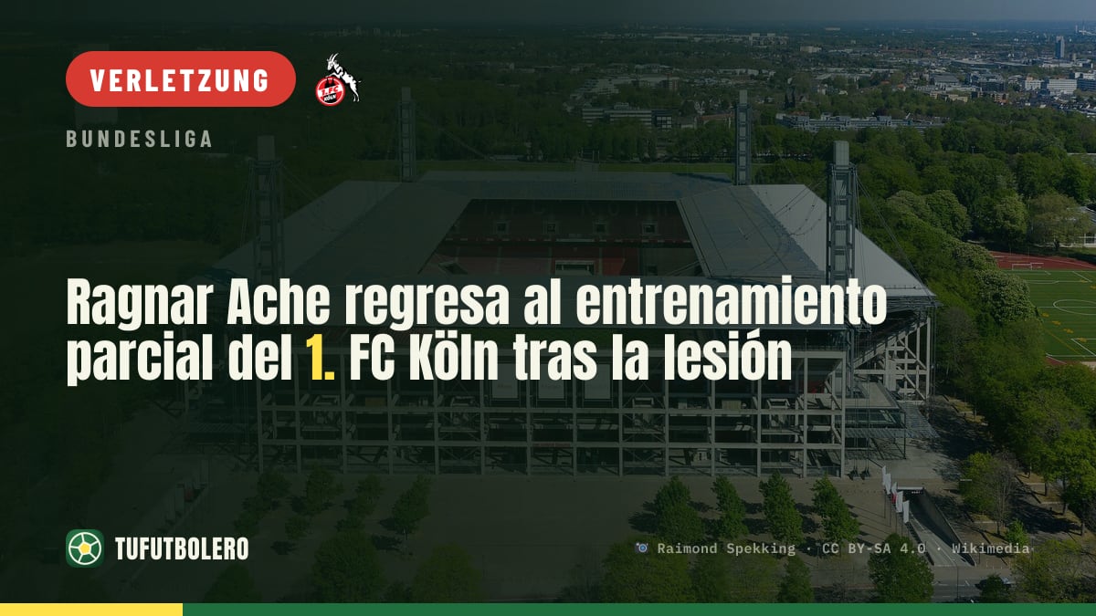 Ragnar Ache steigt nach Muskelverletzung beim 1. FC Köln wieder teilweise ins Training ein