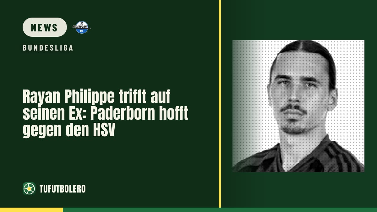 Rayan Philippe trifft auf seinen Ex: Paderborn hofft gegen den HSV