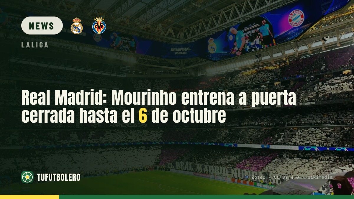 Real Madrid: Mourinho leitet dritte Einheit – bis 6. Oktober hinter verschlossenen Türen