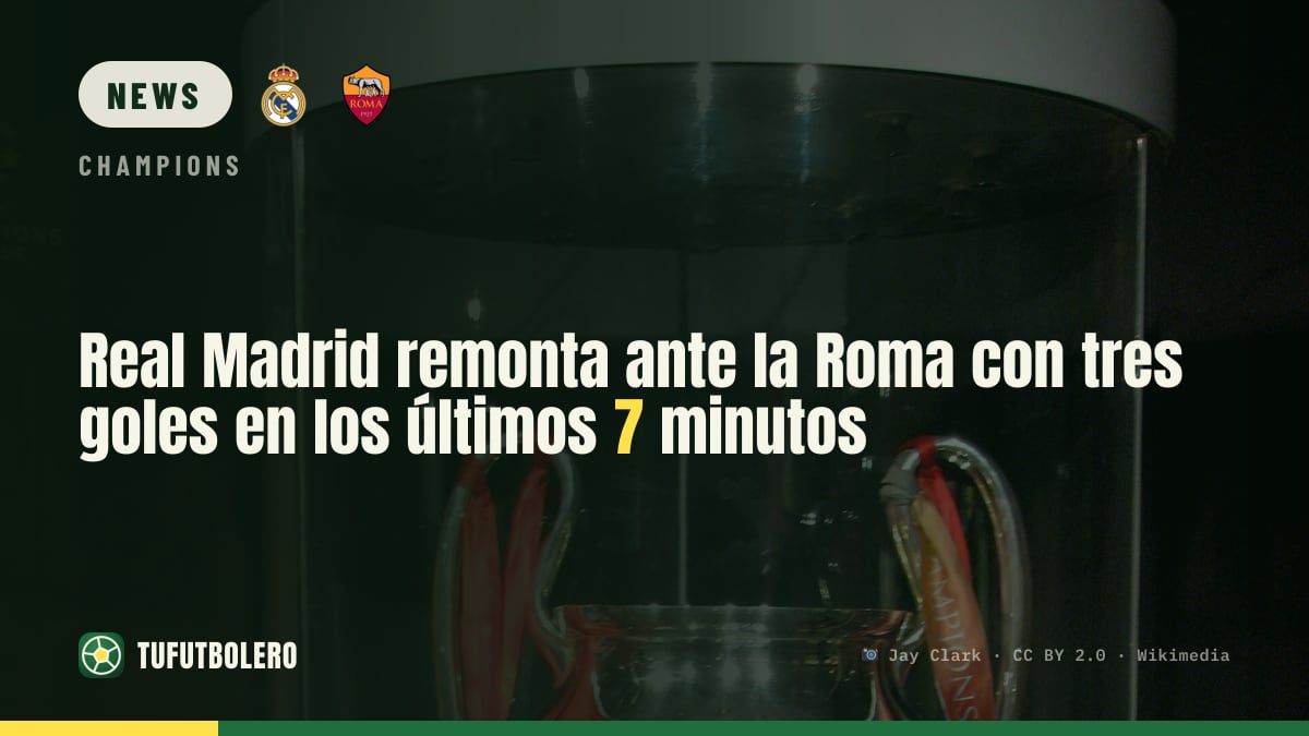 Real Madrid schlägt die Roma mit drei Toren in den letzten sieben Minuten