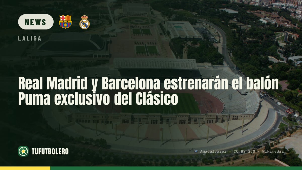 Real Madrid und Barcelona spielen mit dem Puma-Exklusivball fürs Clásico