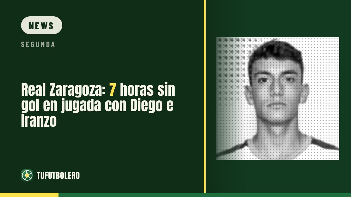 Real Zaragoza: 7 Stunden ohne Gegentor im Spiel mit Diego und Iranzo