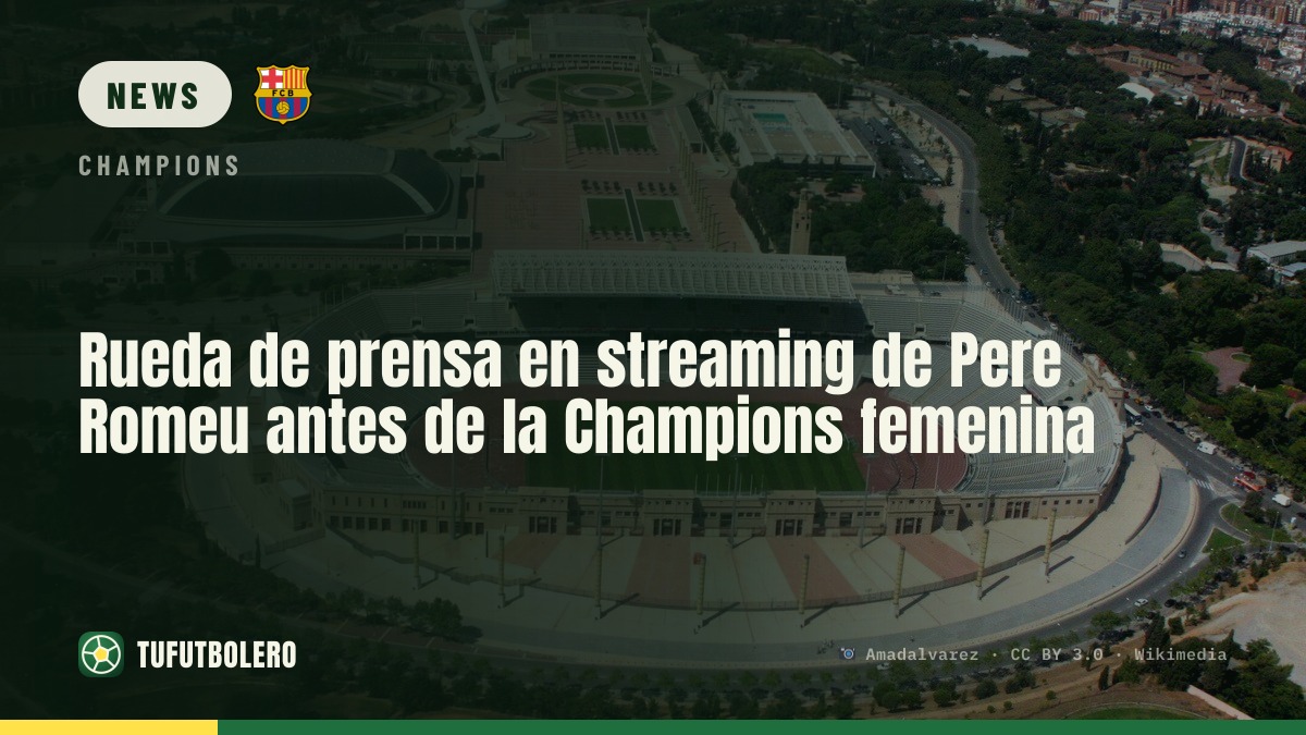 Pressekonferenz im Live-Stream: Pere Romeu vor der Women’s UCL