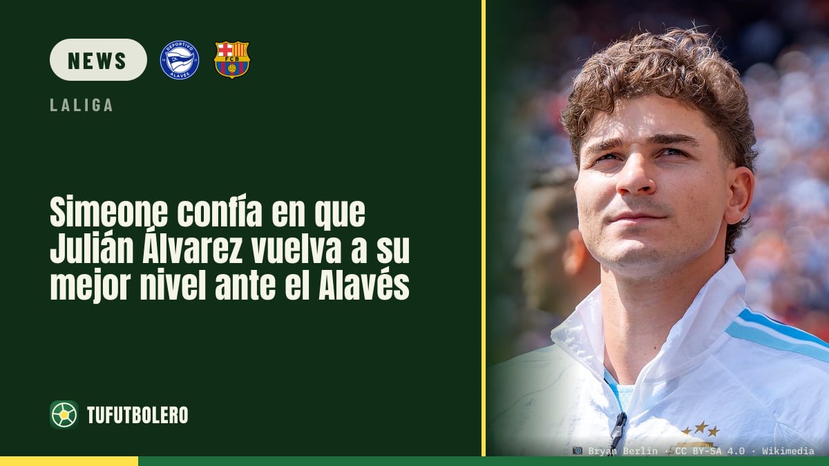 Simeone vertraut auf Julián Álvarez: Stärke gegen Alavés gesucht