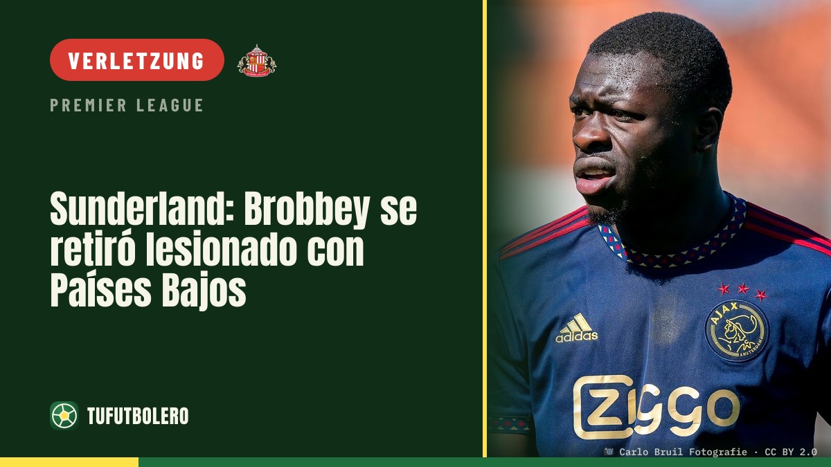 Sunderland: Brobbey muss gegen die Niederlande verletzt raus