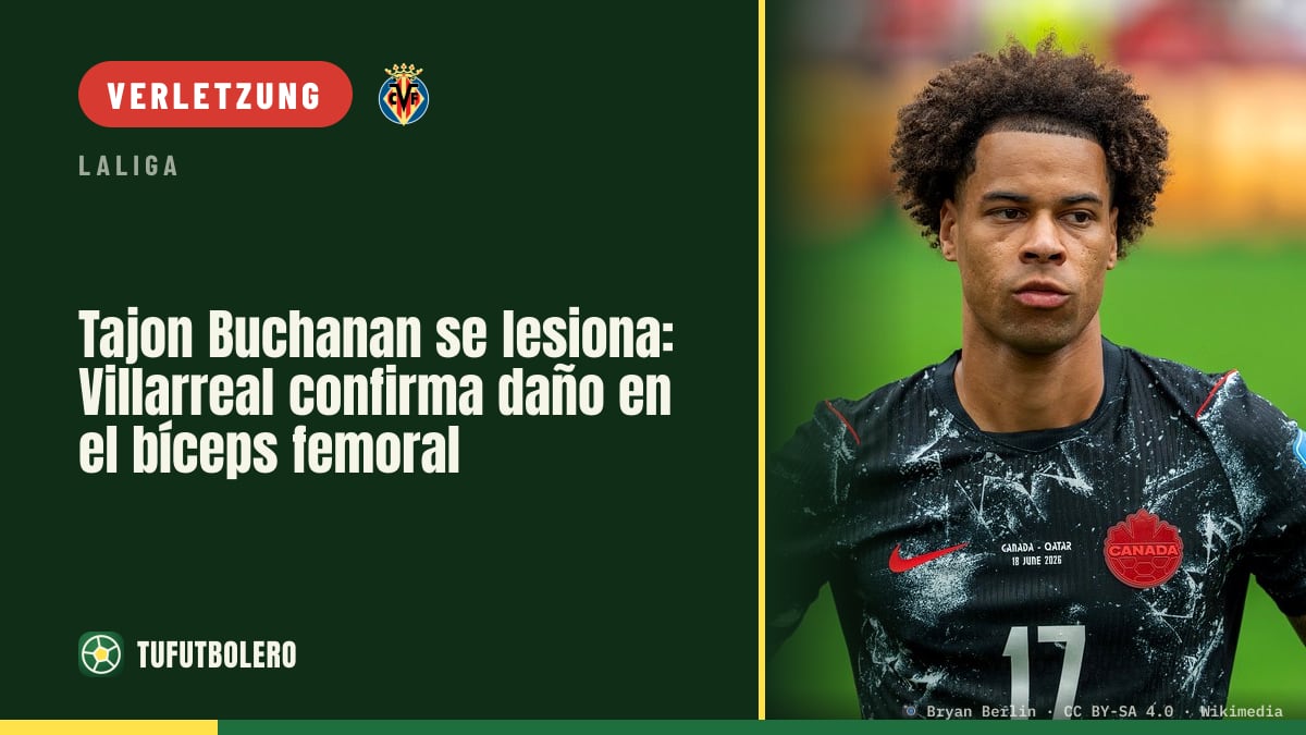 Tajon Buchanan verletzt: Villarreal bestätigt Muskelproblem im rechten hinteren Oberschenkel
