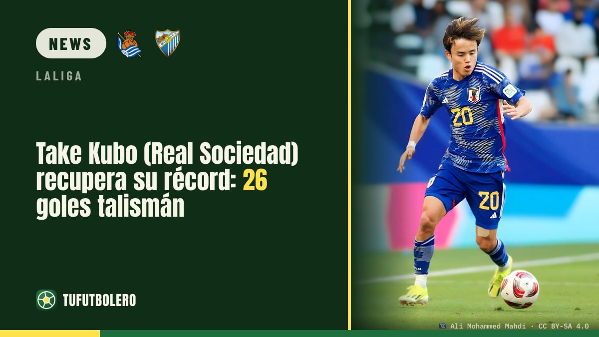 Take Kubo (Real Sociedad) macht sein Talisman-Record stark: 26 Tore