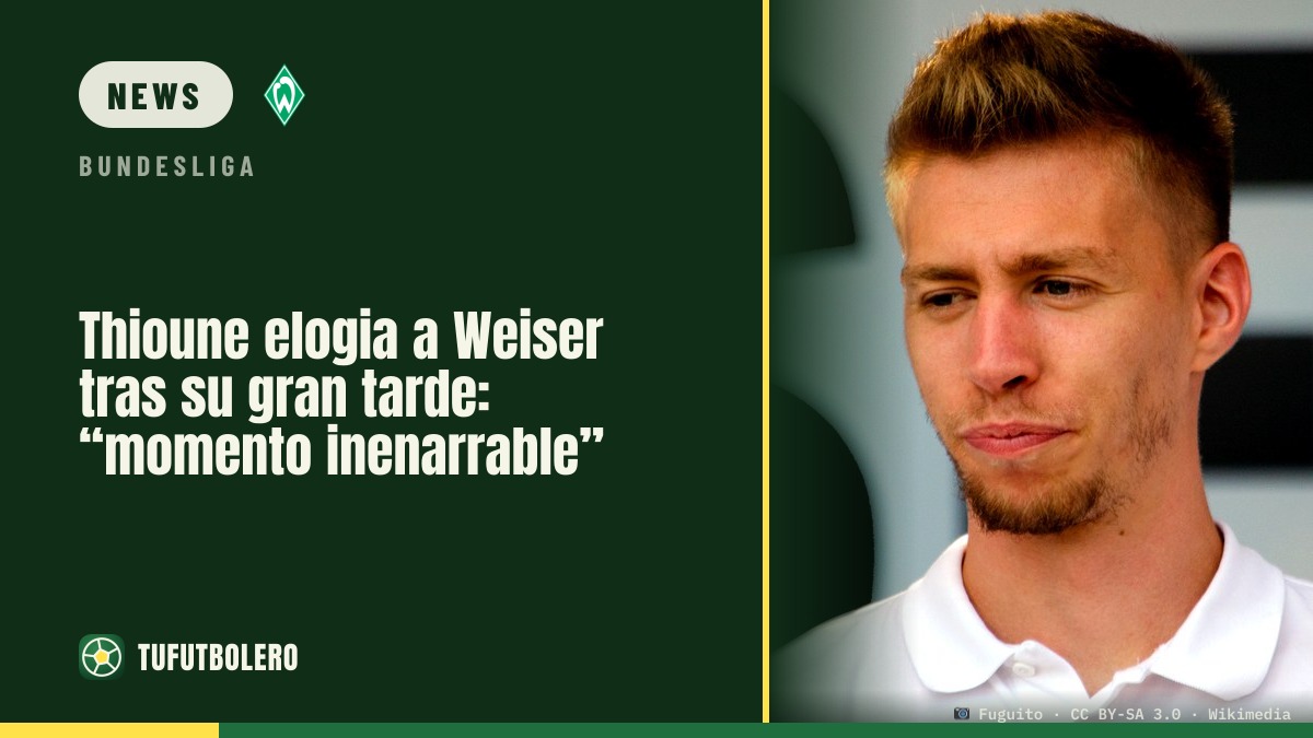 Thioune würdigt Weiser: "Unbeschreiblicher Moment für ihn"