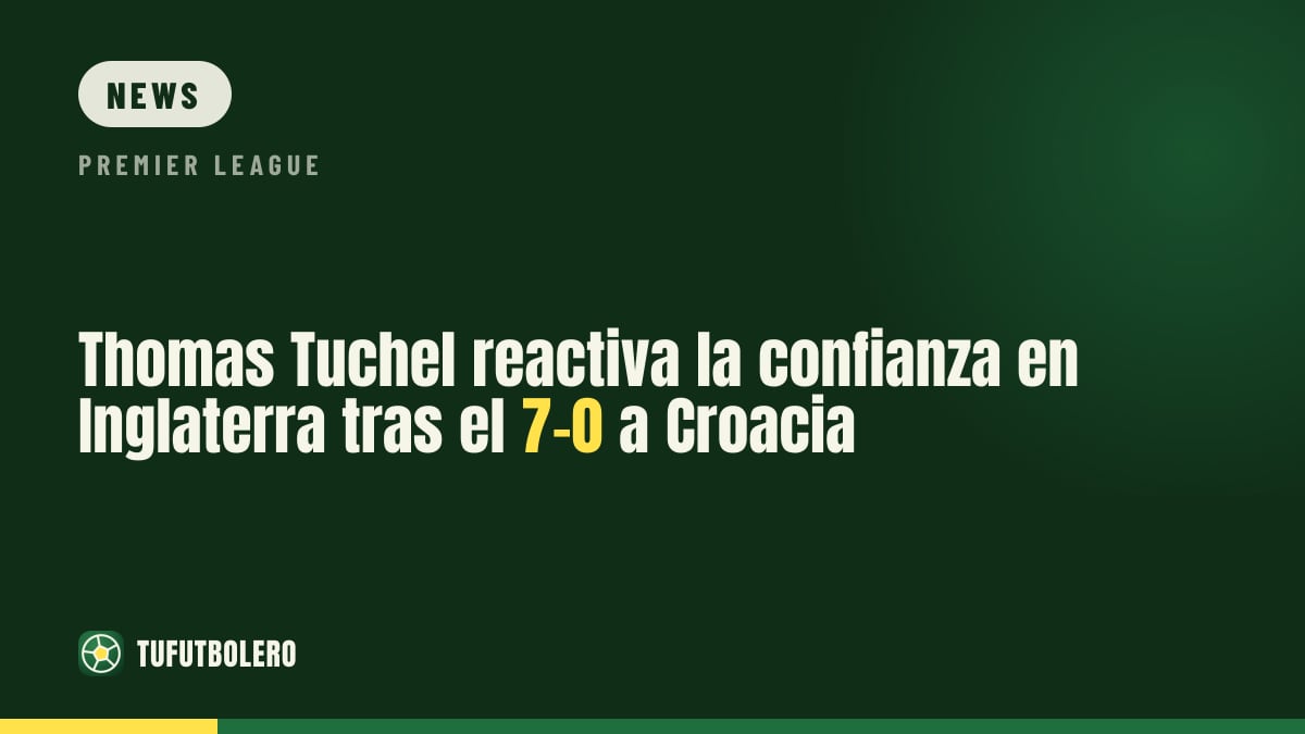Thomas Tuchel macht England nach dem 7:0 gegen Kroatien wieder Hoffnung