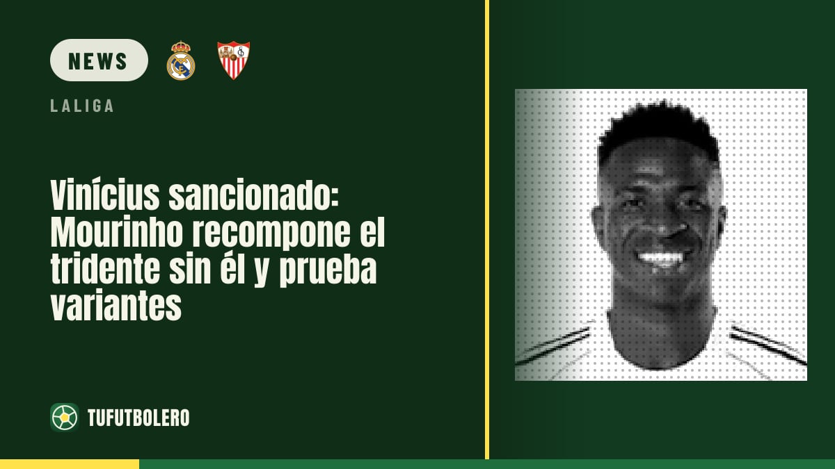 Vinícius gesperrt: Mourinho baut die Offensive neu und testet Varianten