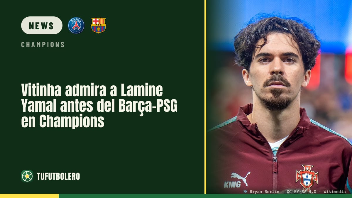 Vitinha lobt Lamine Yamal vor PSG-Barcelona in der Champions League