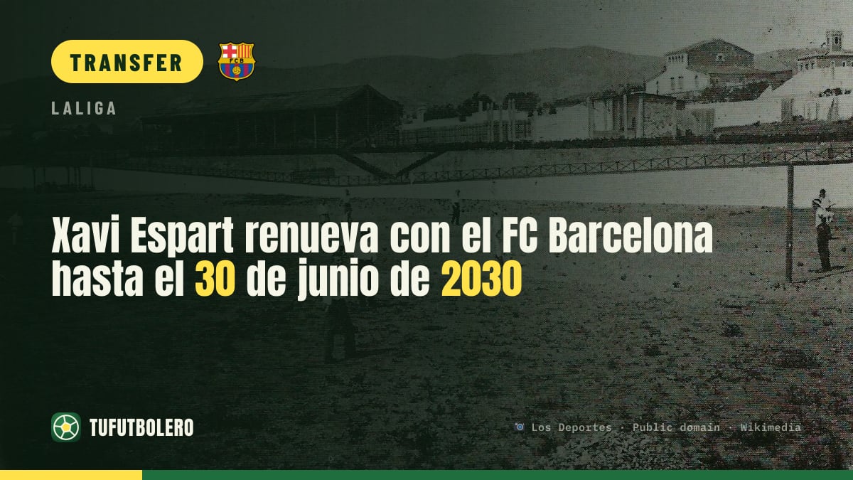Xavi Espart verlängert beim FC Barcelona bis 30. Juni 2030